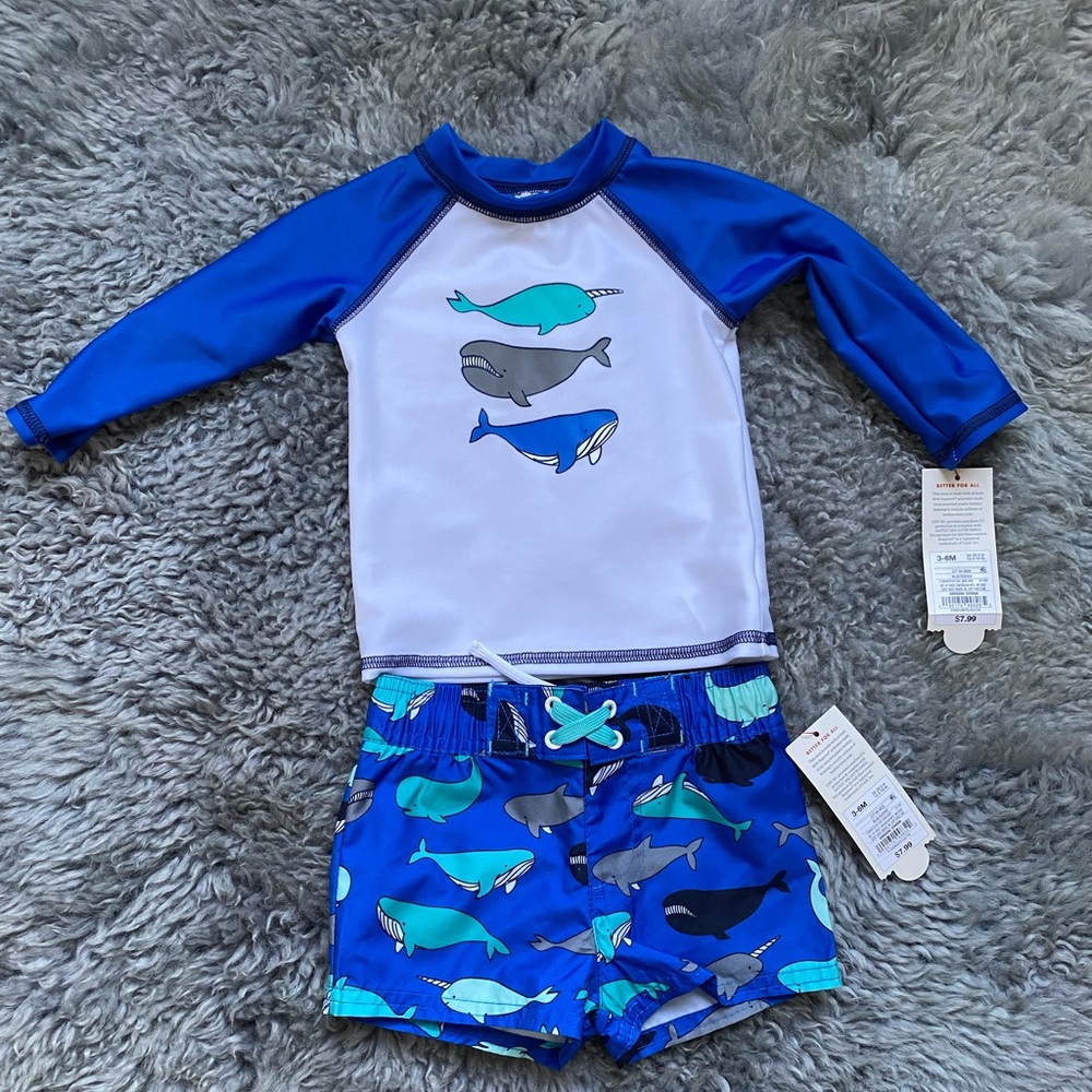Cat & Jack Swim Set